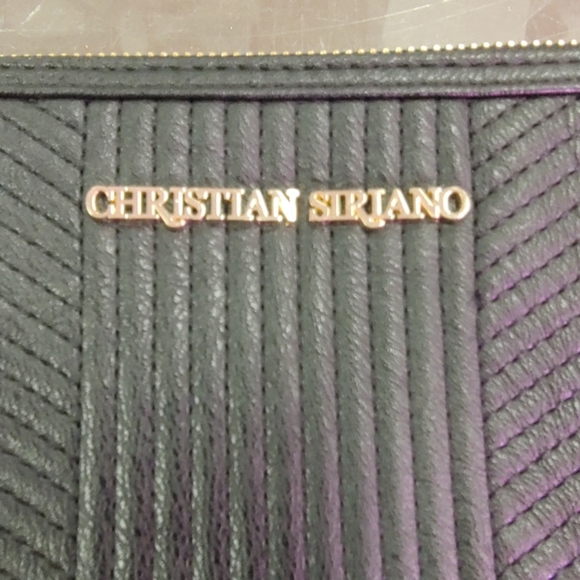 NWOT Christian Siriano black evening bag - Picture 2 of 3